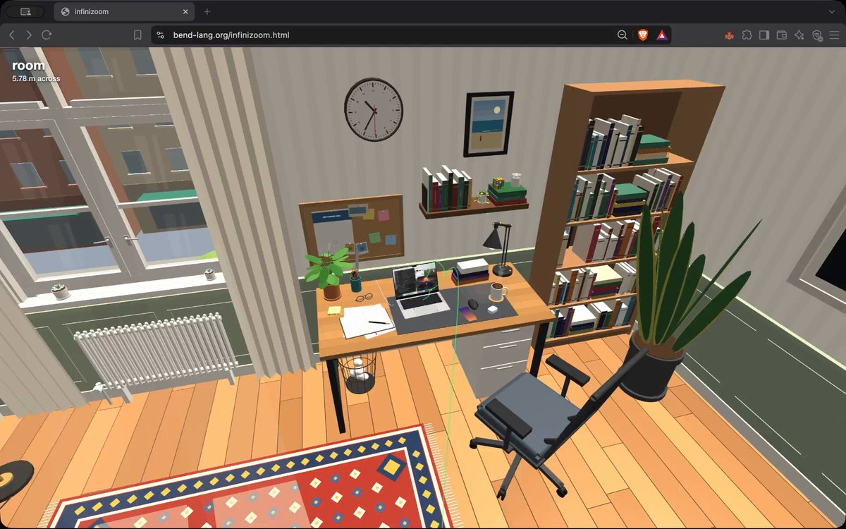 从房间缩放到夸克的3D场景 — AI video creation