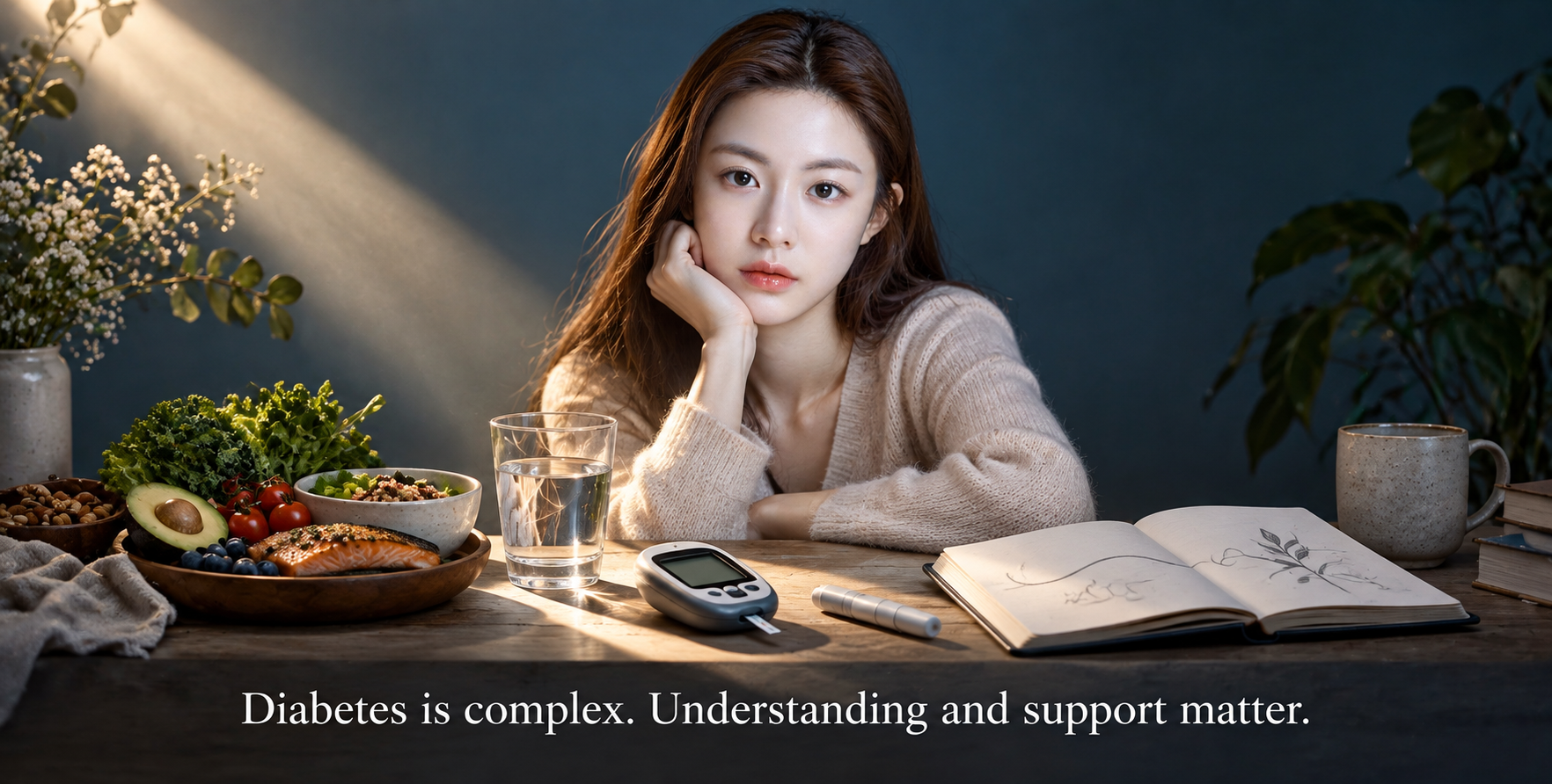 Nhiếp ảnh và chú thích chủ đề tiểu đường