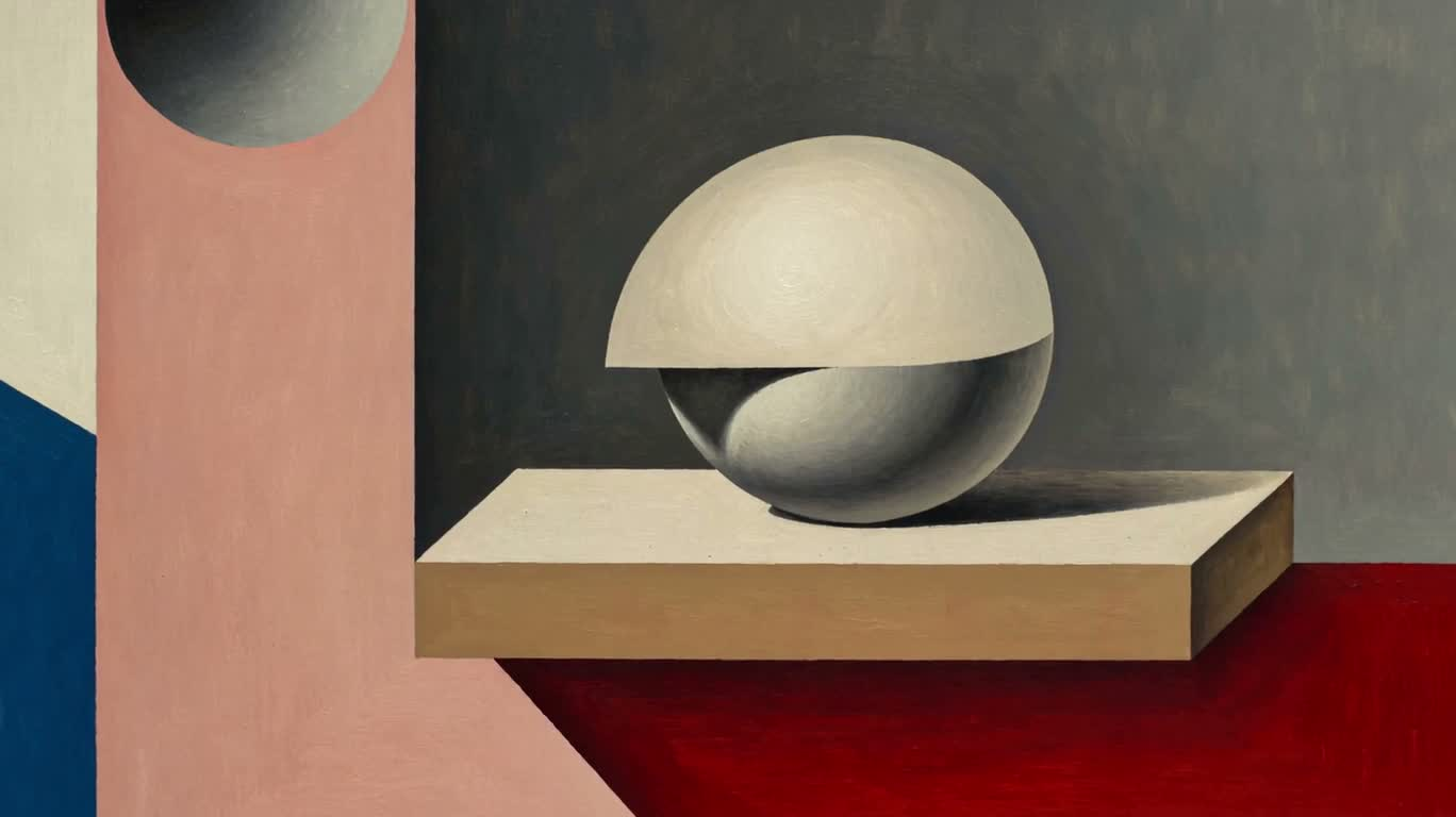 Geometric Circular Still Life