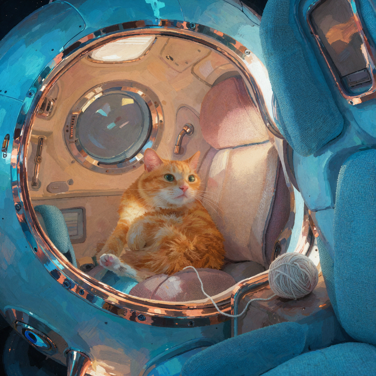 猫的太空舱 · 印象派光色