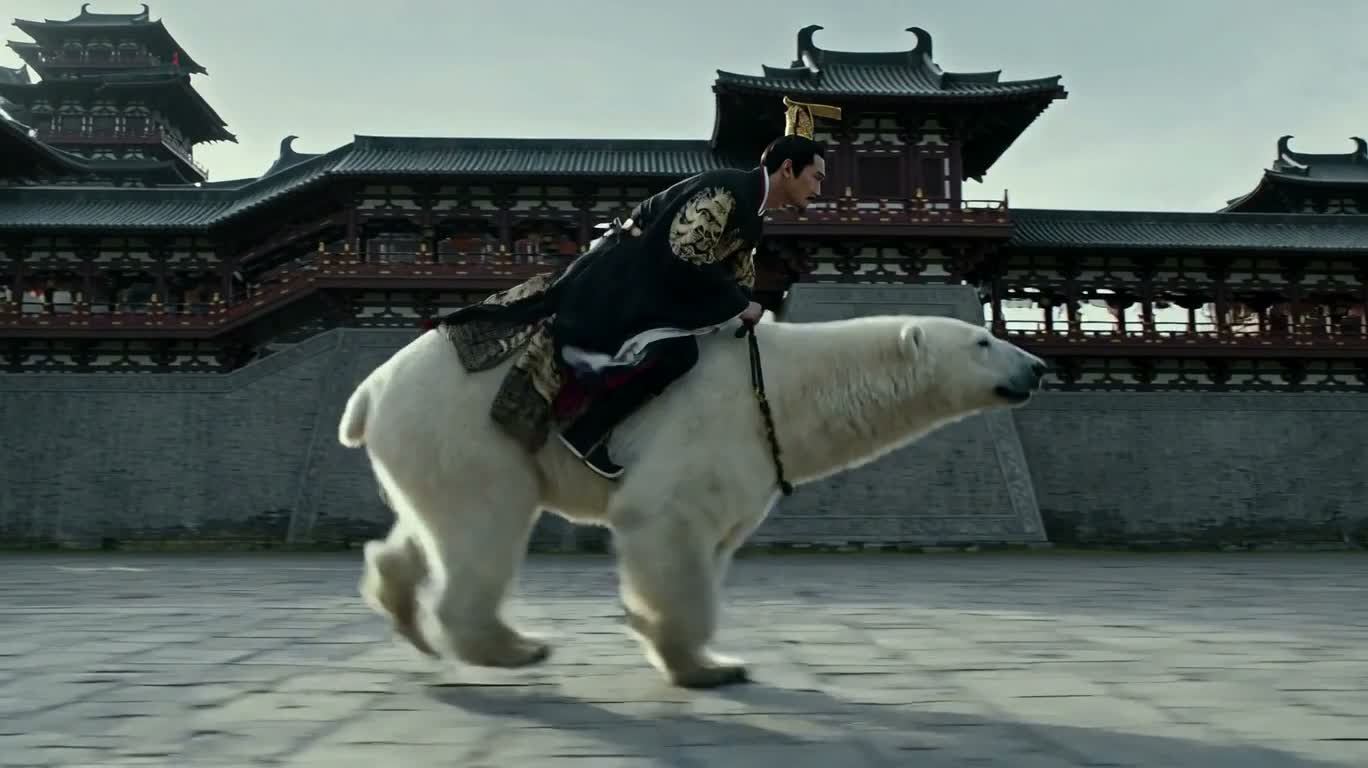 皇城雪熊御行 — AI video creation
