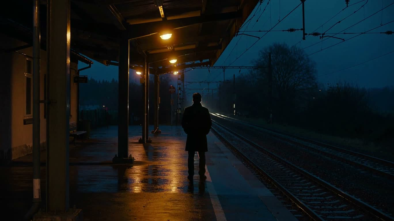 雨夜末班车 — AI video creation