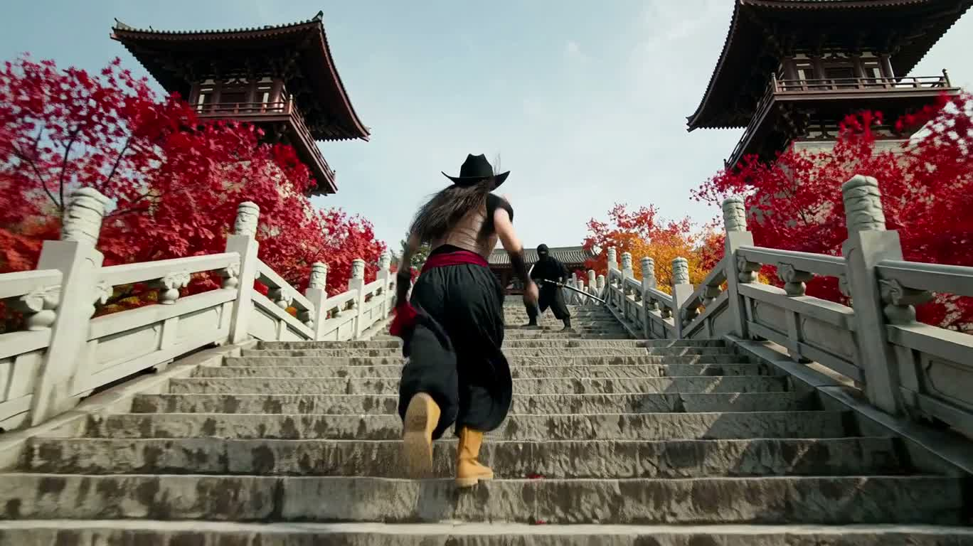 秋阶忍者决战 — AI video creation