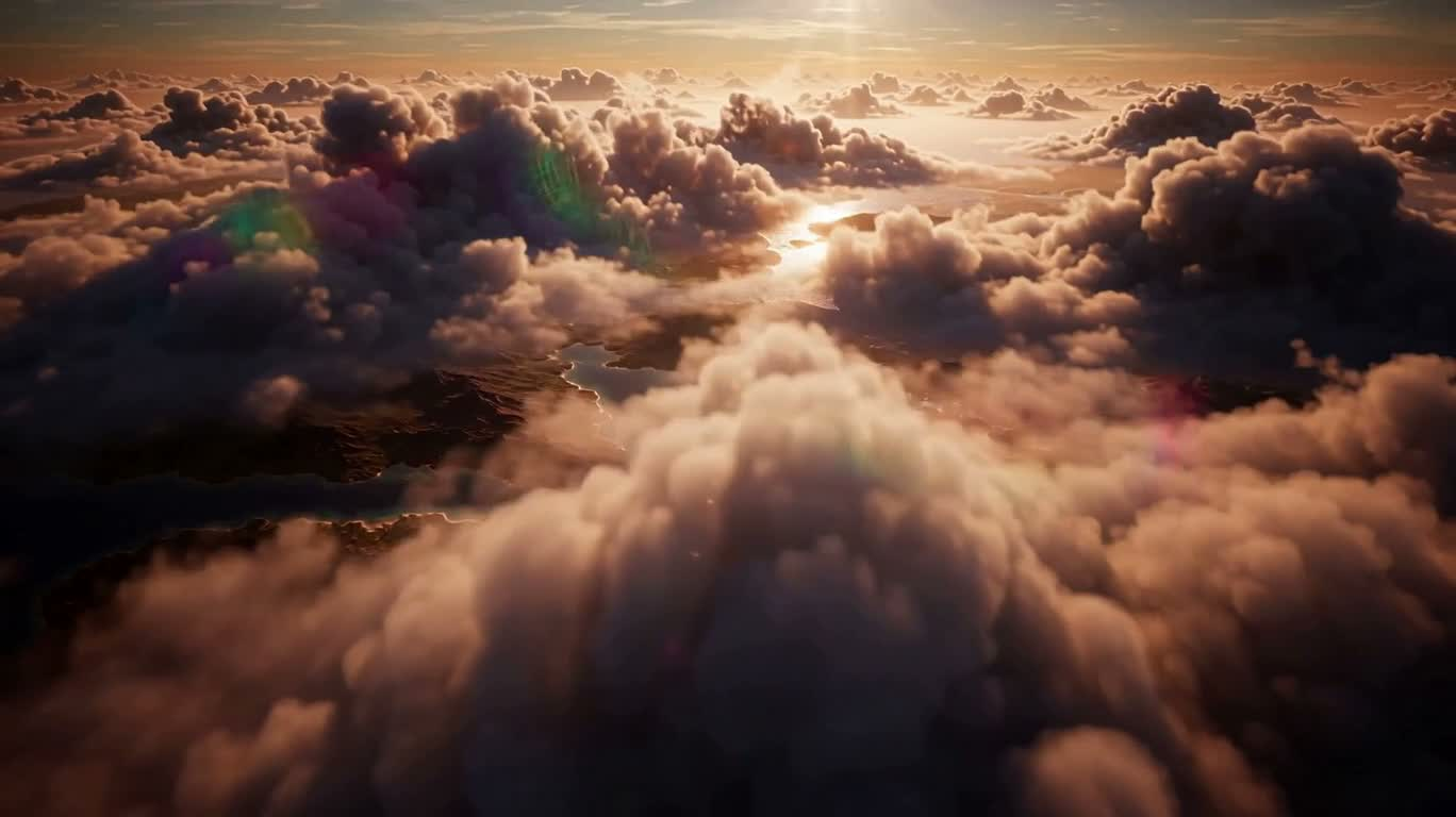 雲海に浮かぶ宝の星