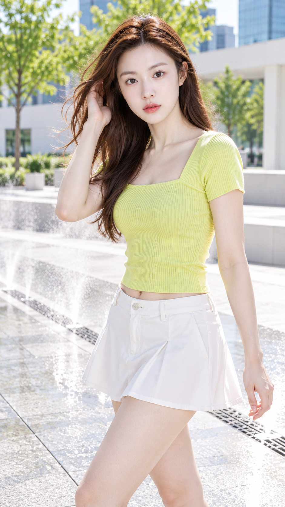 晴日都市轻水雾互动成年女性CCD生活写真 — AI image creation