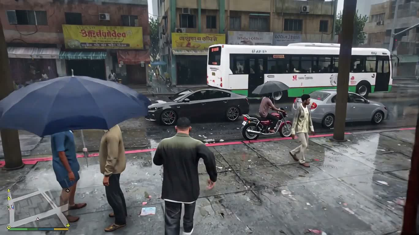 雨城追逃:印度都市实机逃亡 — AI video creation