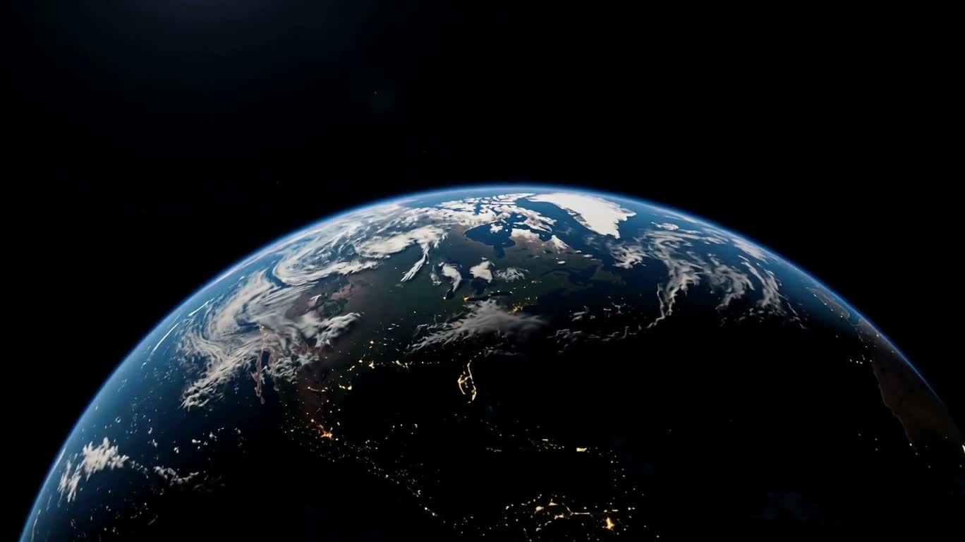 从宇宙俯冲至咖啡馆的电影长镜头
