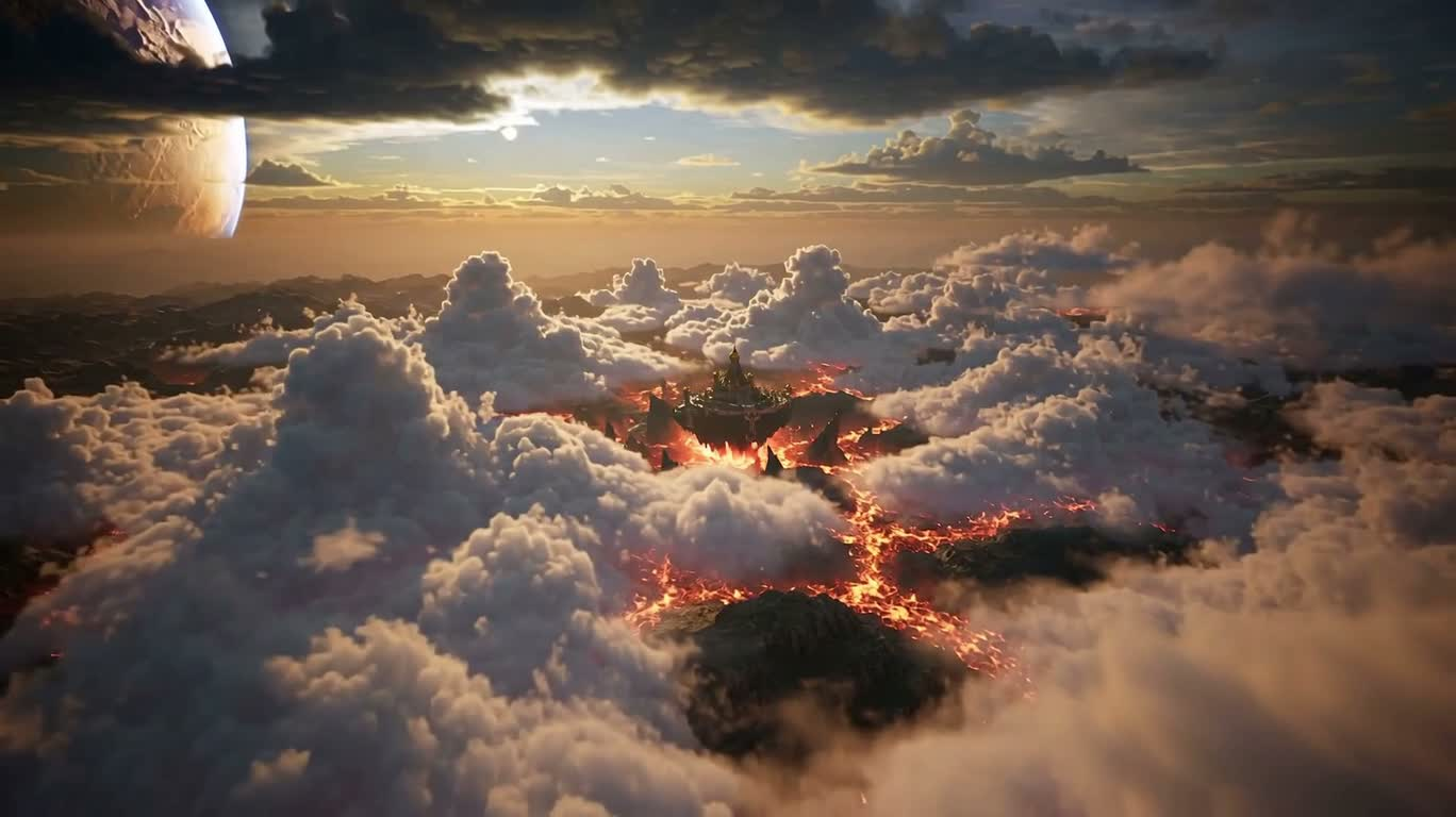 Lava Castle and Treasure Planet — AI video creation