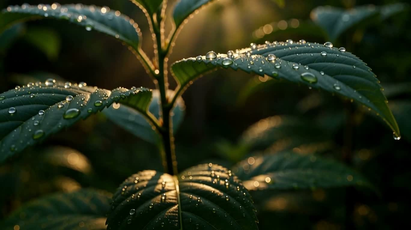 晨雾初阳·森林苏醒 — AI video creation
