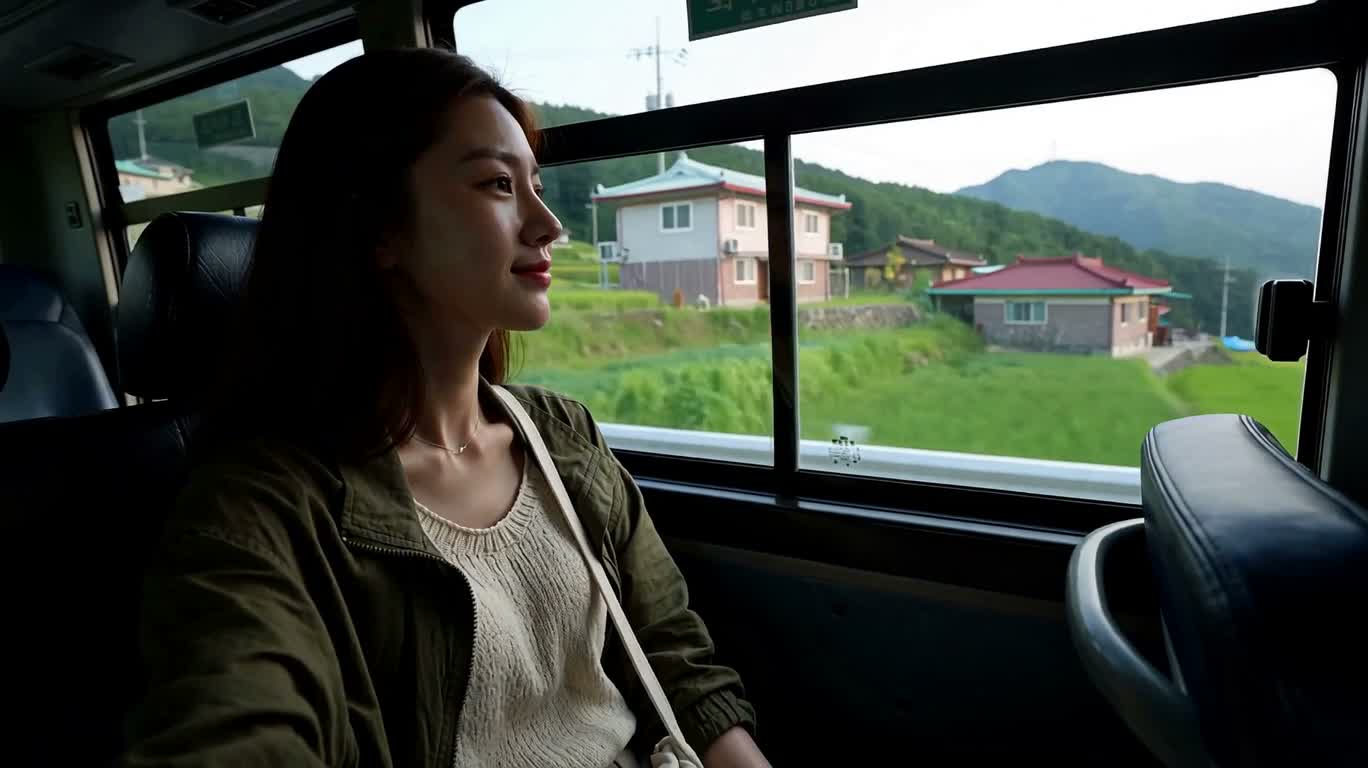 산촌에서의 하루 산책