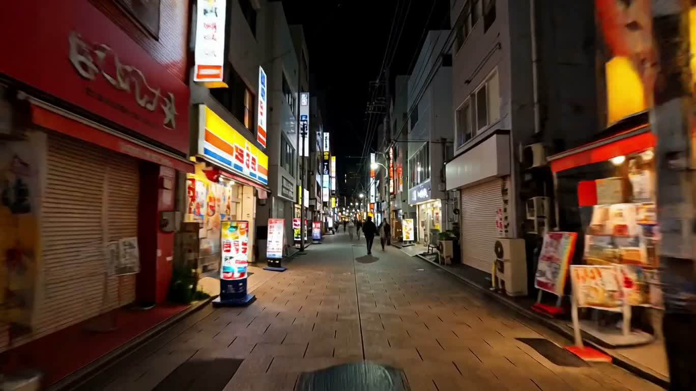 霓虹东京到富士山下 — AI video creation