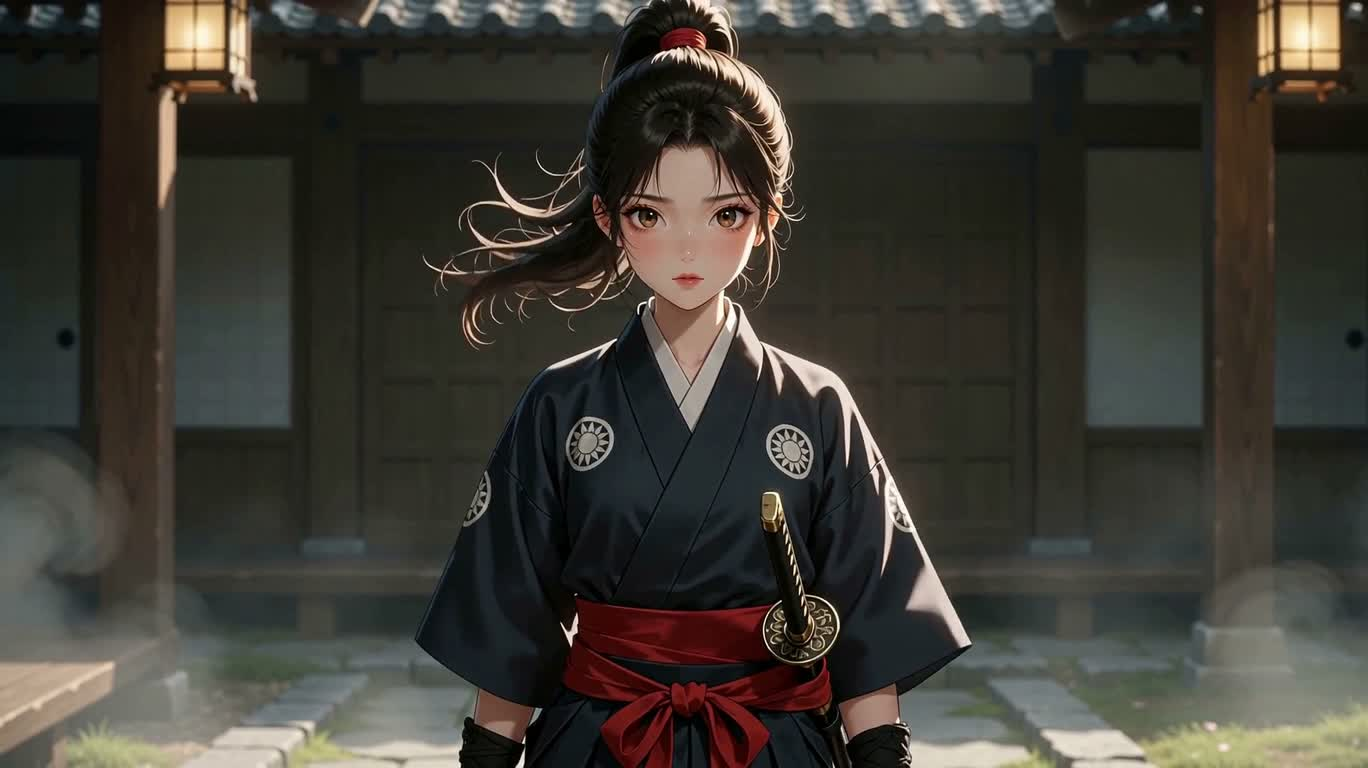 战国月影女忍者 — AI video creation