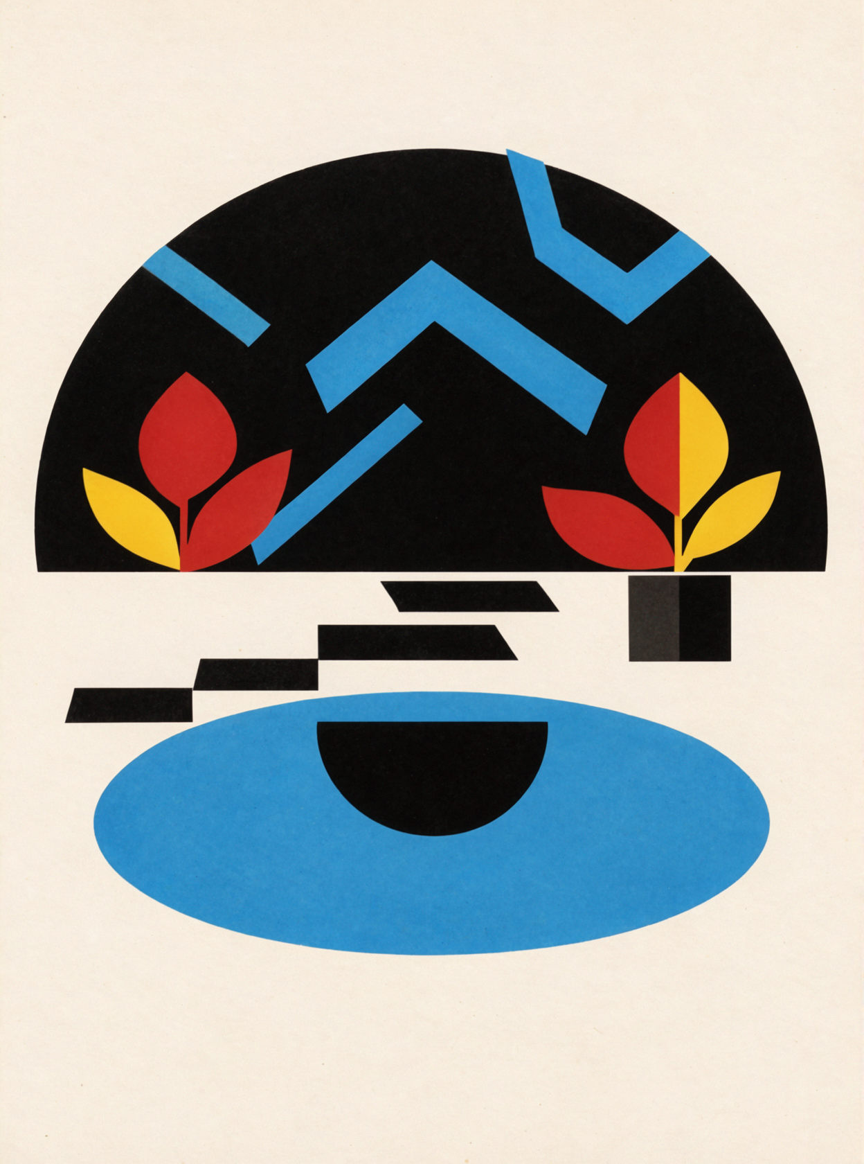 Emerald Mine Garden · Bauhaus Graphics — AI image creation
