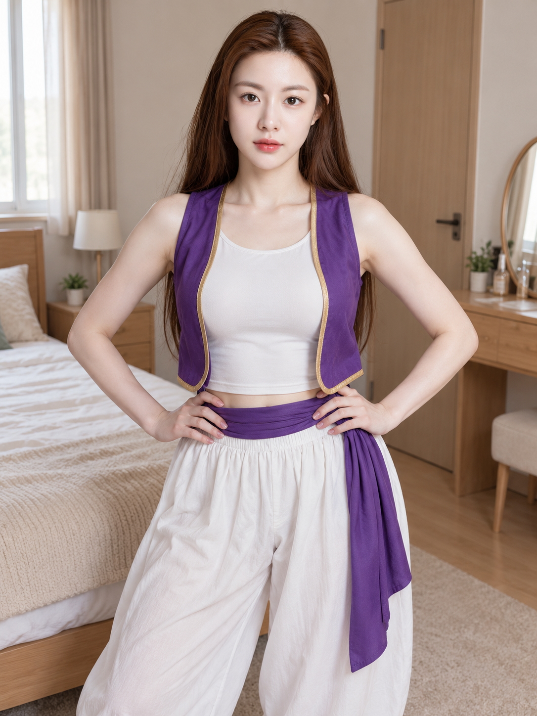 Aladdin-Style Cosplay Home Portrait