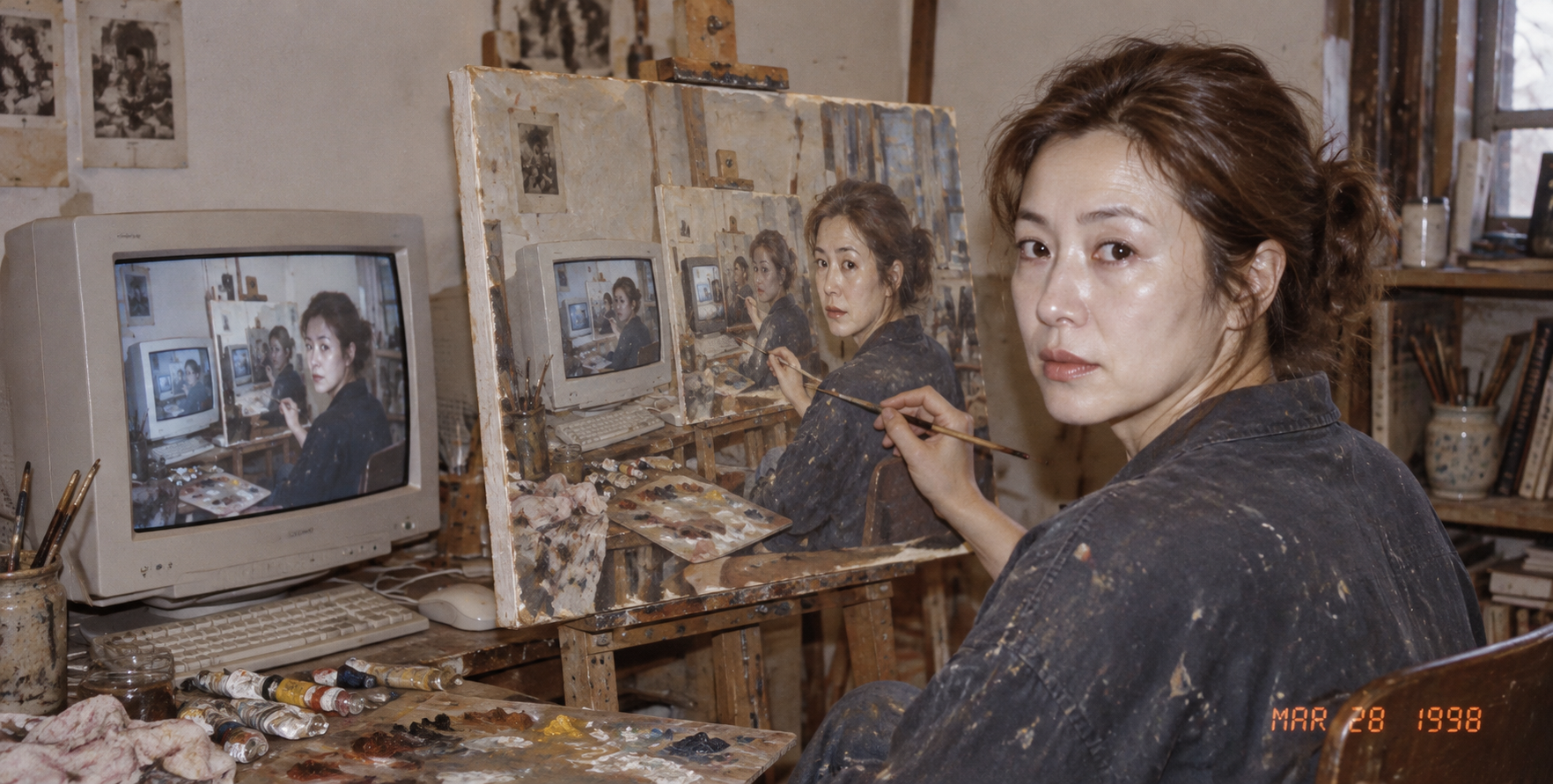 Любительская фотография, рекурсивно скопированная в 1998 году