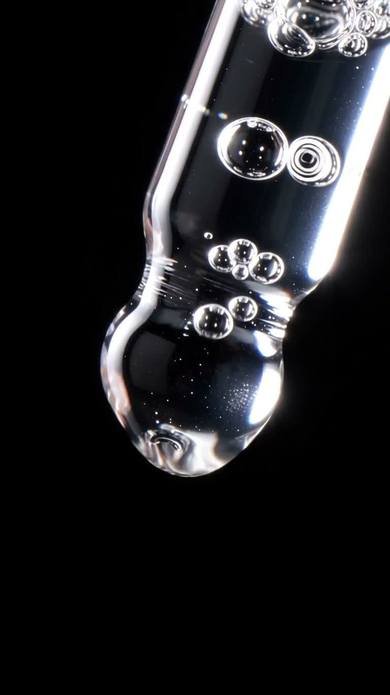 黑曜水光精华广告 — AI video creation
