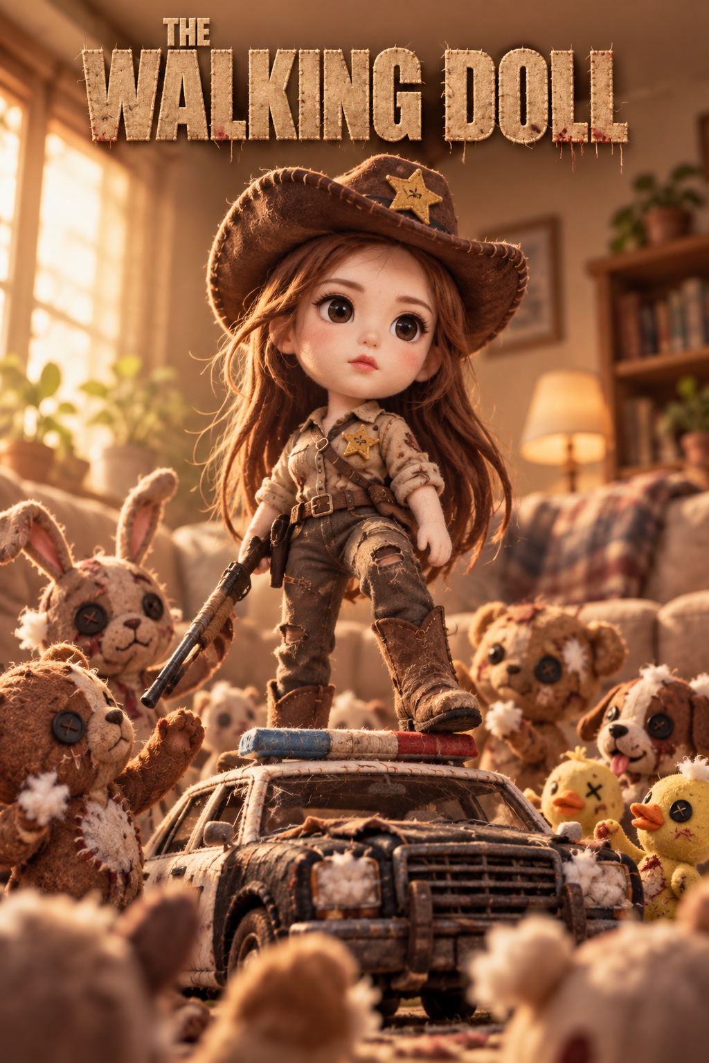 THE WALKING DOLL可爱末世警长收藏人偶 — AI image creation