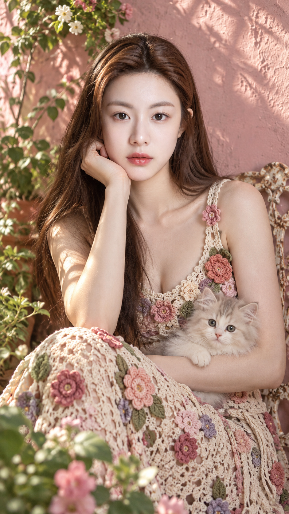三模式成年女性自然光时尚肖像模板 — AI image creation
