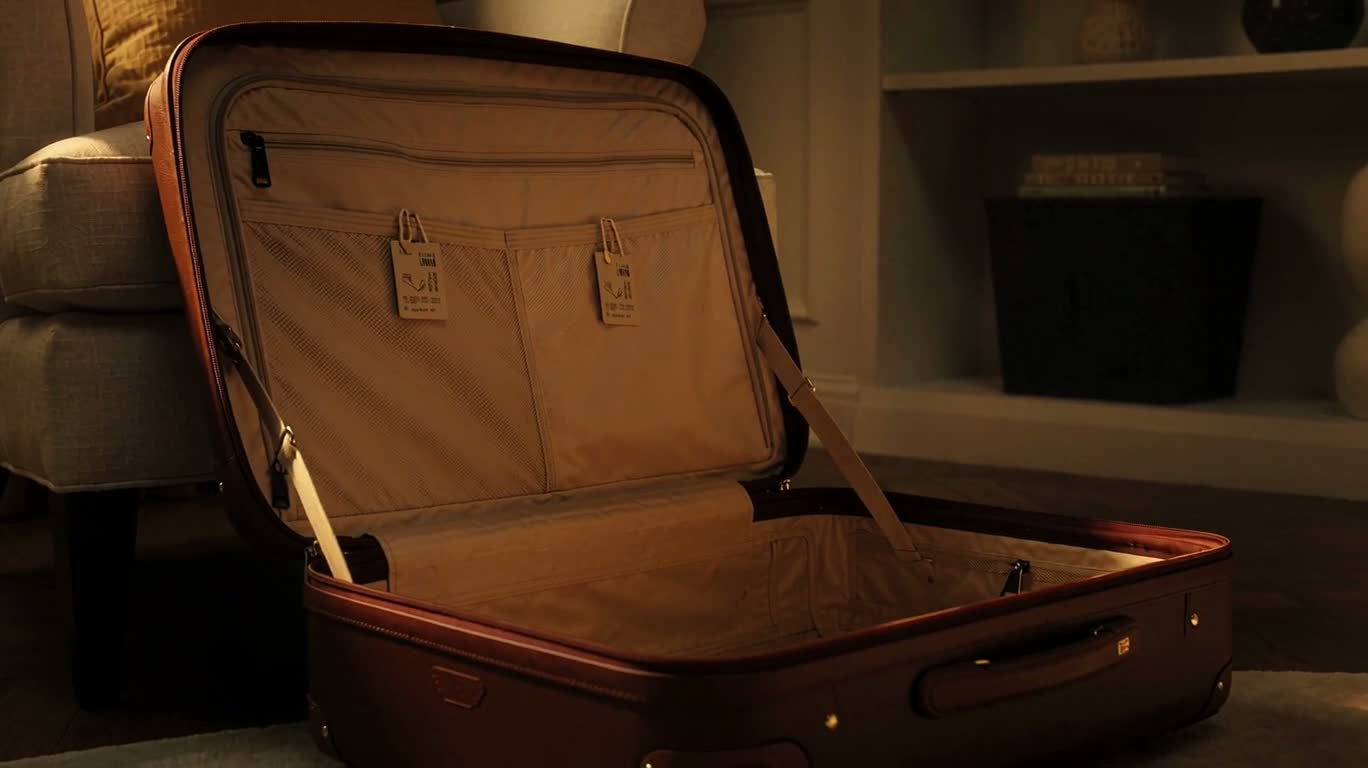 行李箱的旅行准备