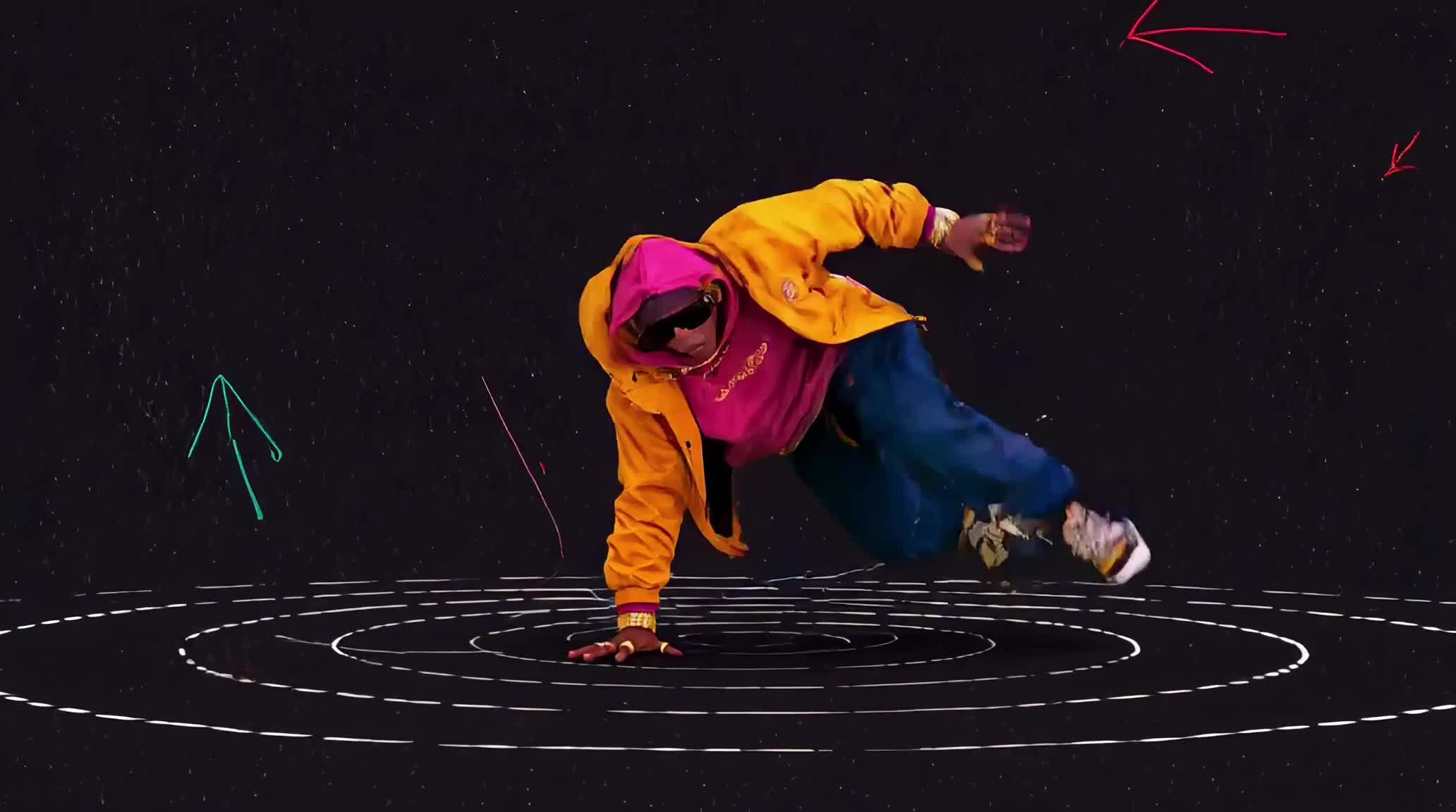 地板定格 15秒 — AI video creation
