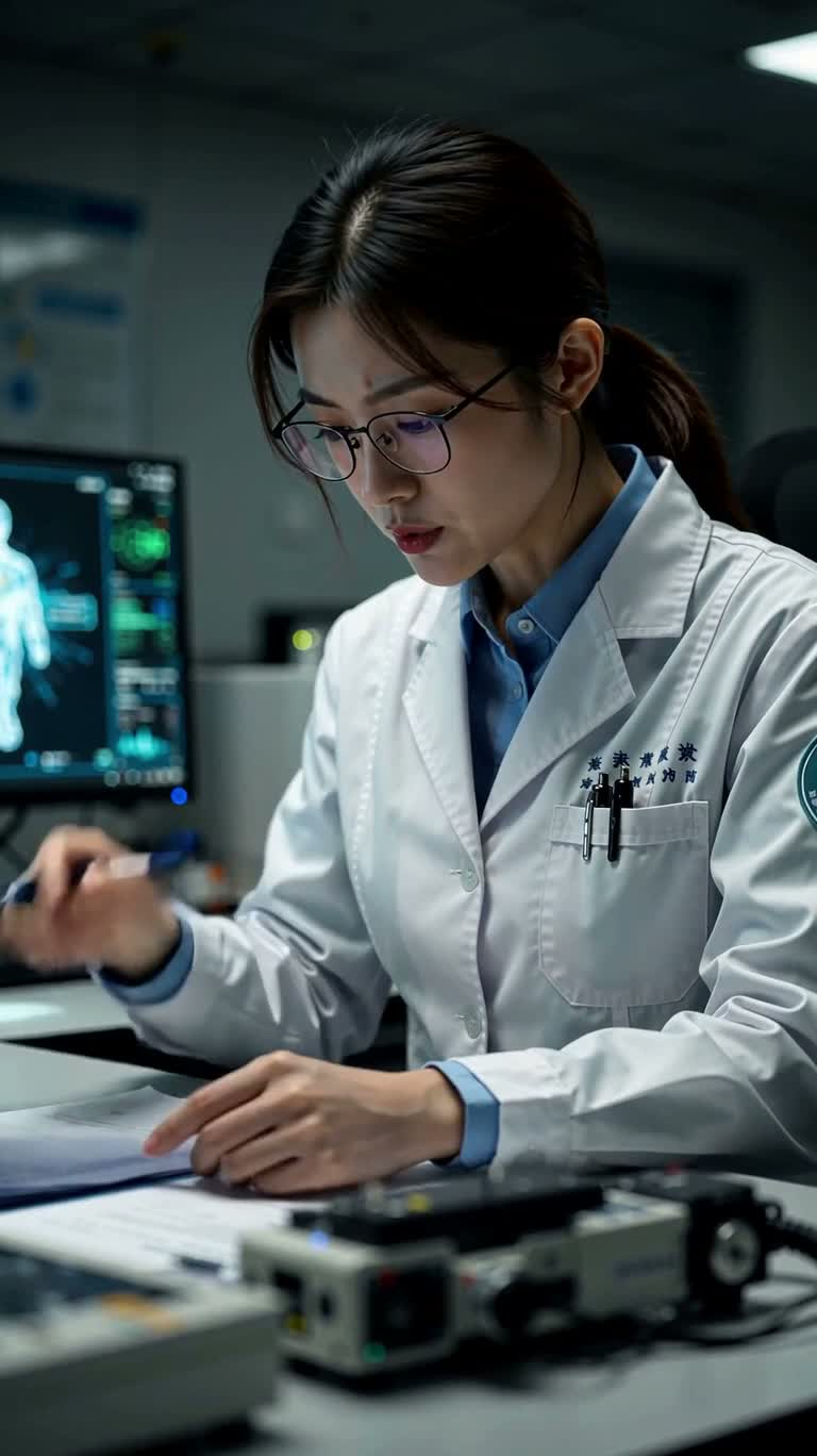 实验室机甲科学家