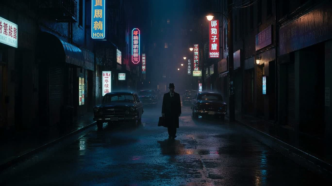 霓虹雨巷侦探