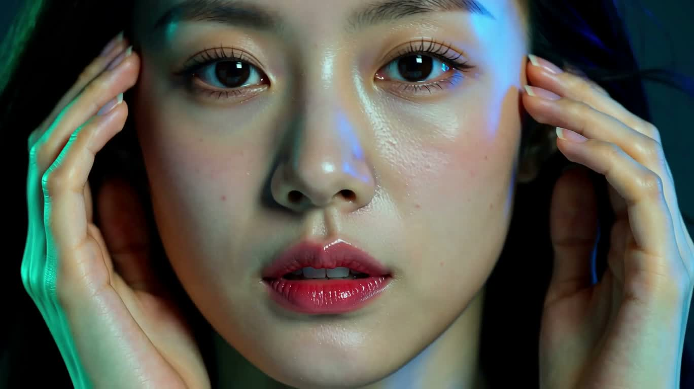손바닥 위의 네온