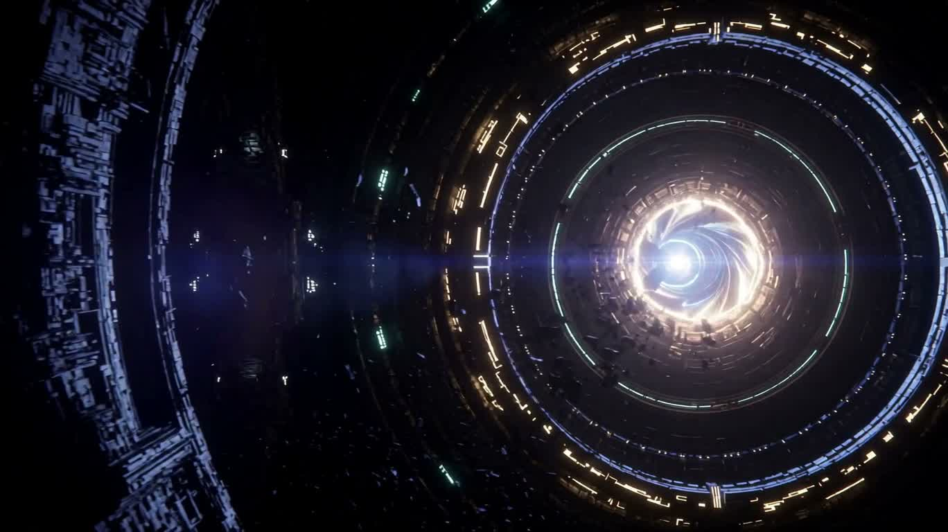 Faille spatio-temporelle interstellaire