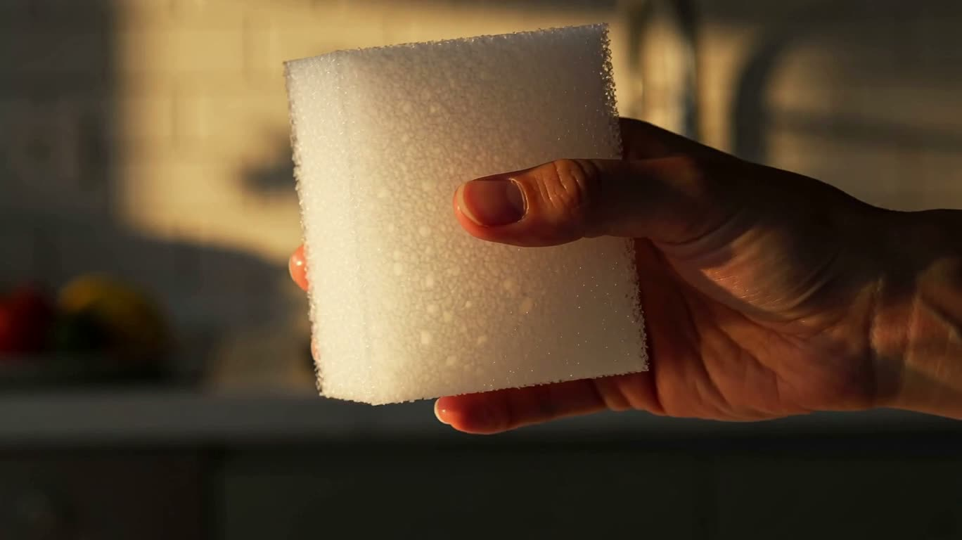 Sponge Squeezing in Warm Light