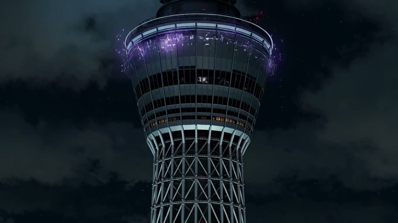 天空树轨道炮:极光环发射 — AI video creation