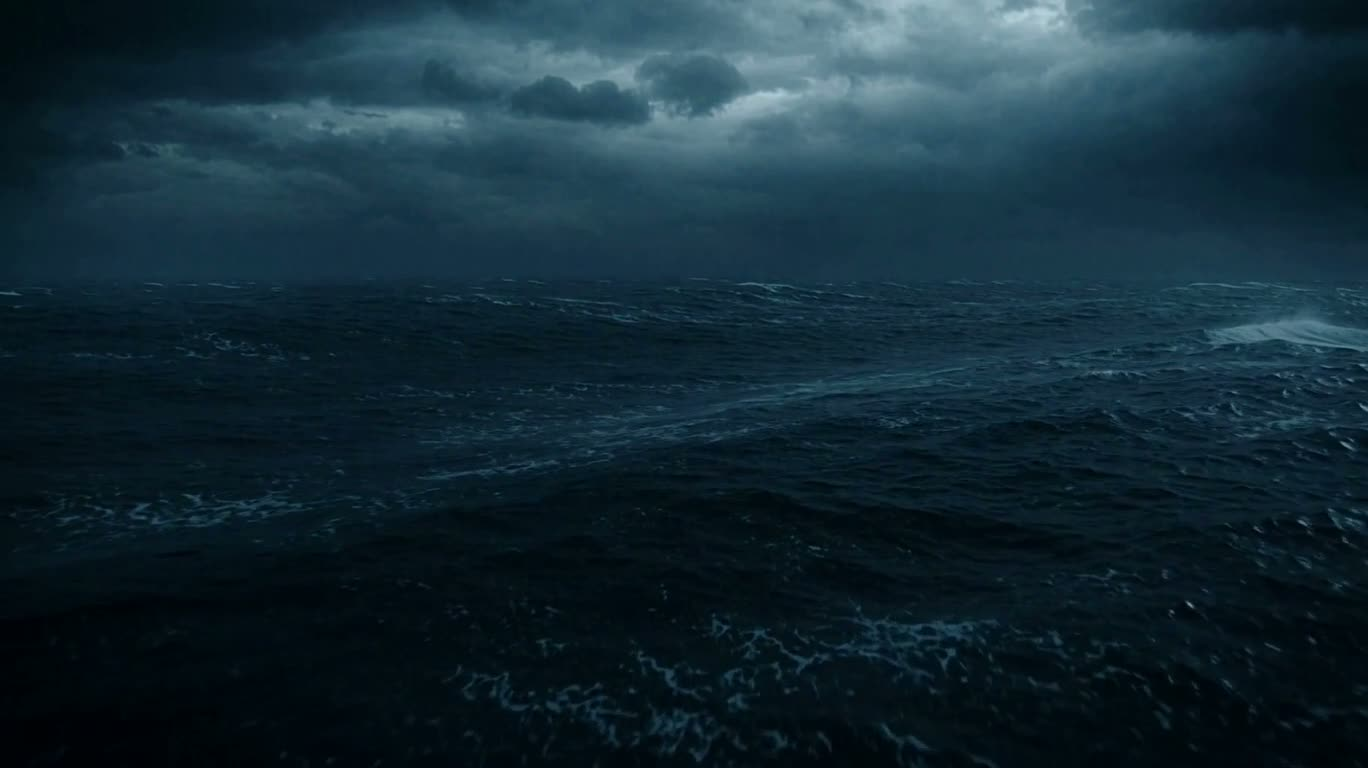 深海巨龙破浪而出 — AI video creation