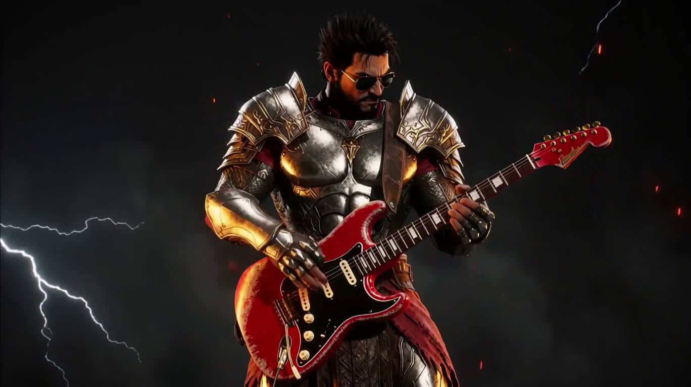 Thunderfire Guitar God of War