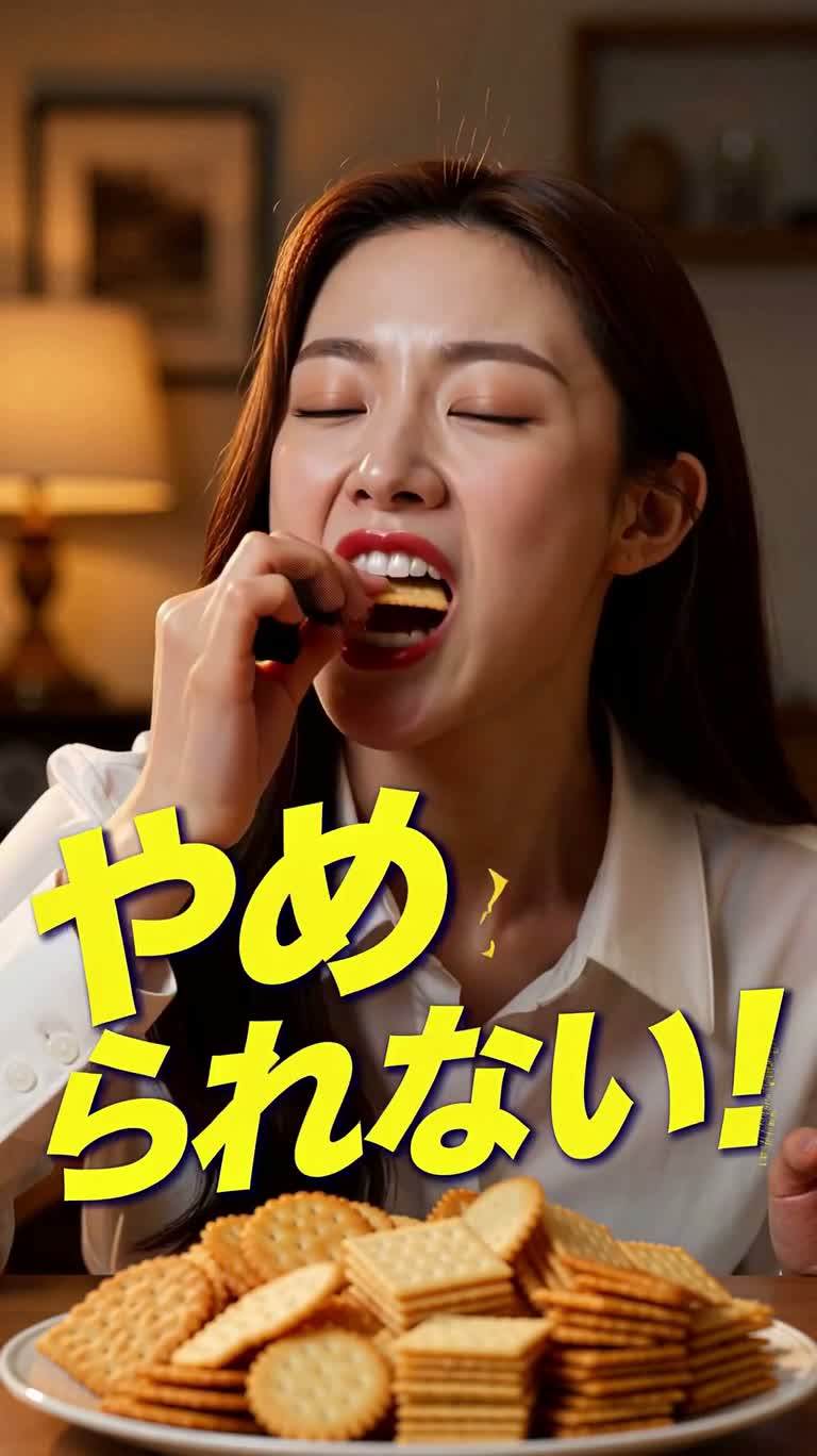 五幕高能零食广告:做喜欢的自己 — AI video creation