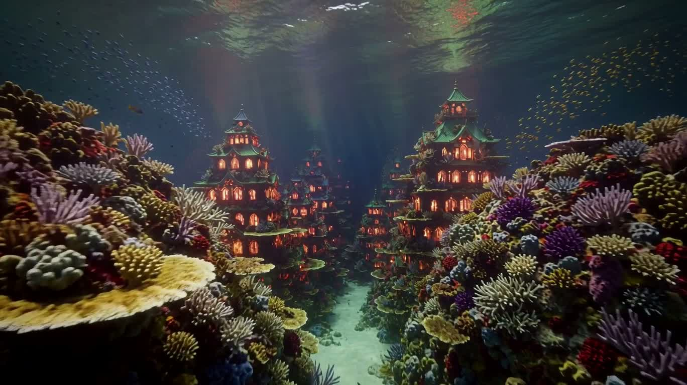 荧光深海之城