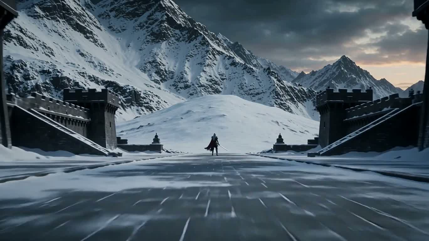 雪城驭龙 — AI video creation