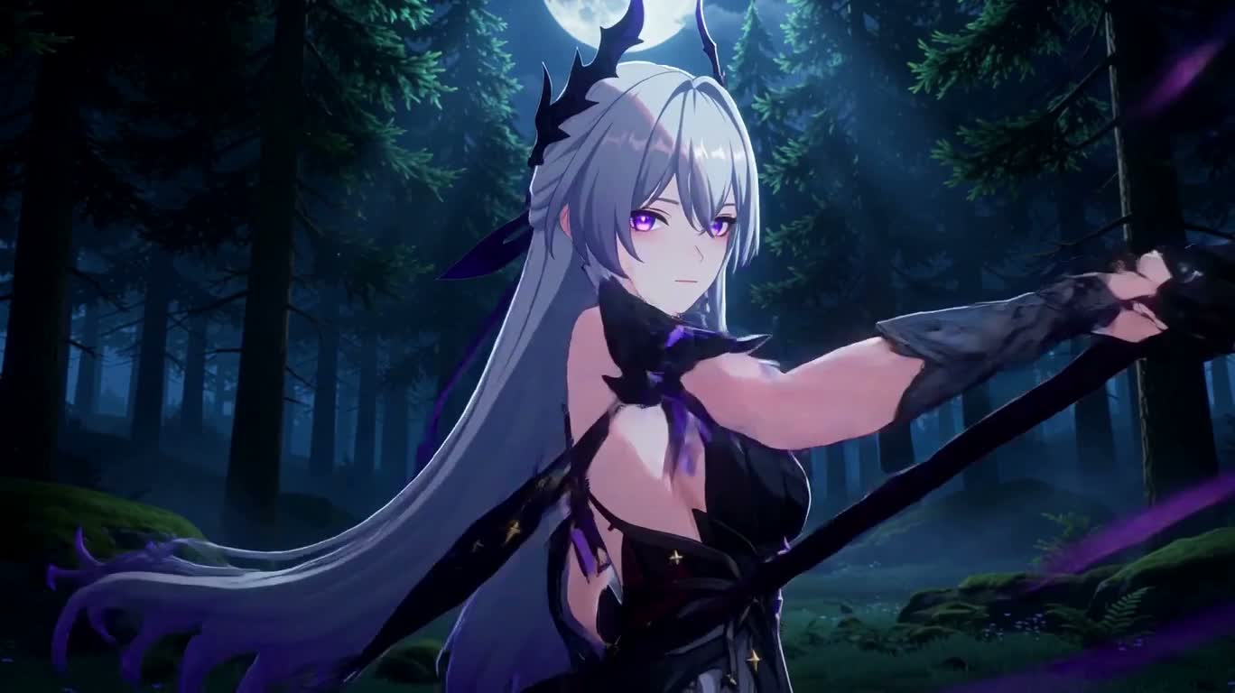 月夜魔女与黄金天使的终极对决 — AI video creation