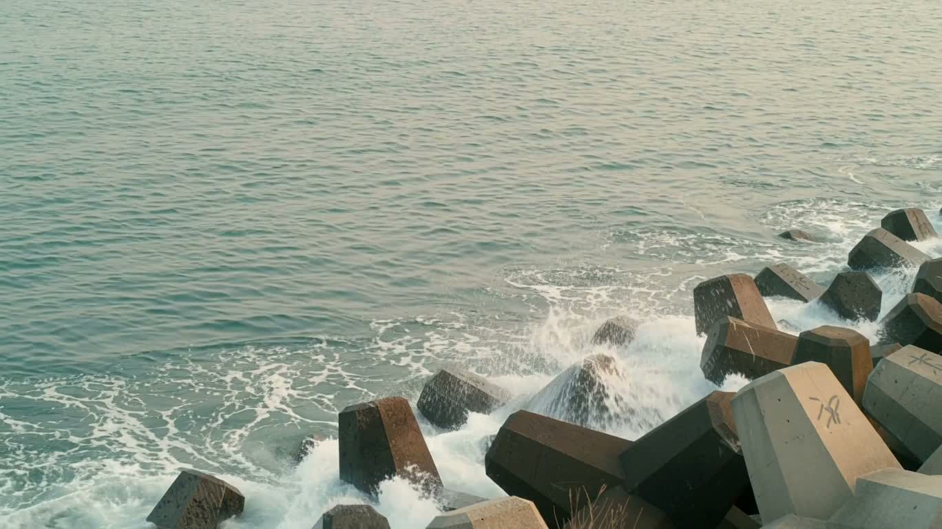 海边铁道的夏日回响 — AI video creation