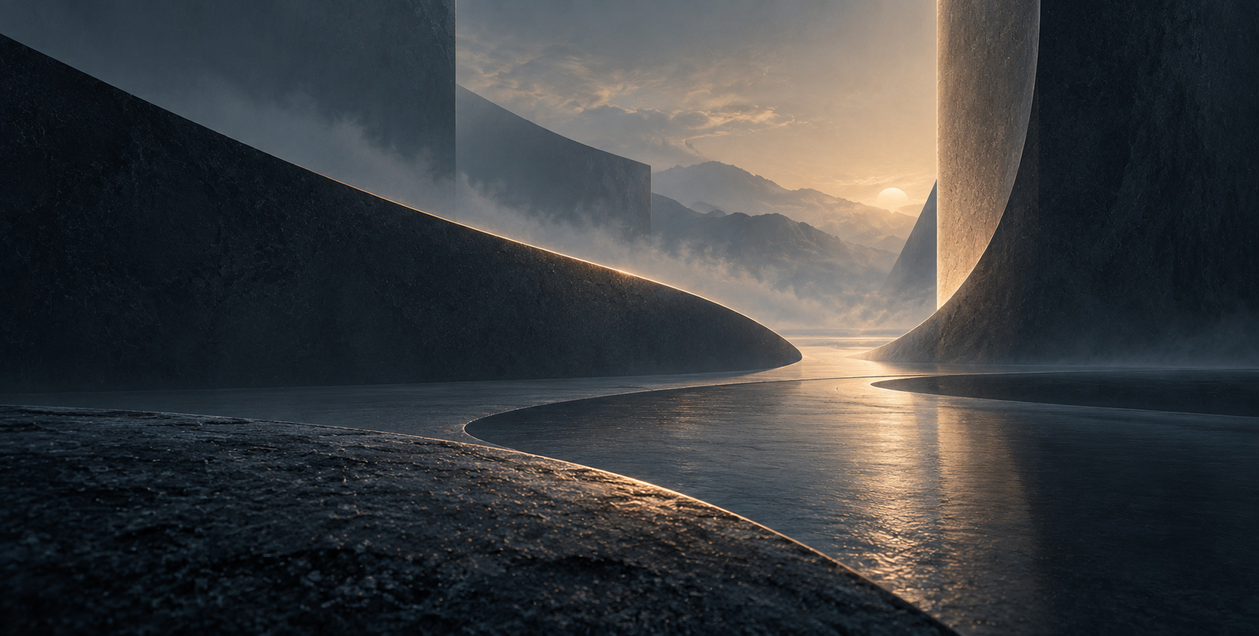 极简抽象叙事与电影感视觉流动 — AI image creation