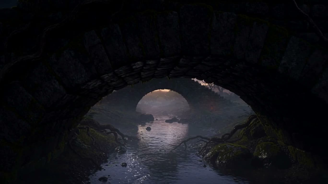 Partie de cartes de trolls sous le pont — AI video creation