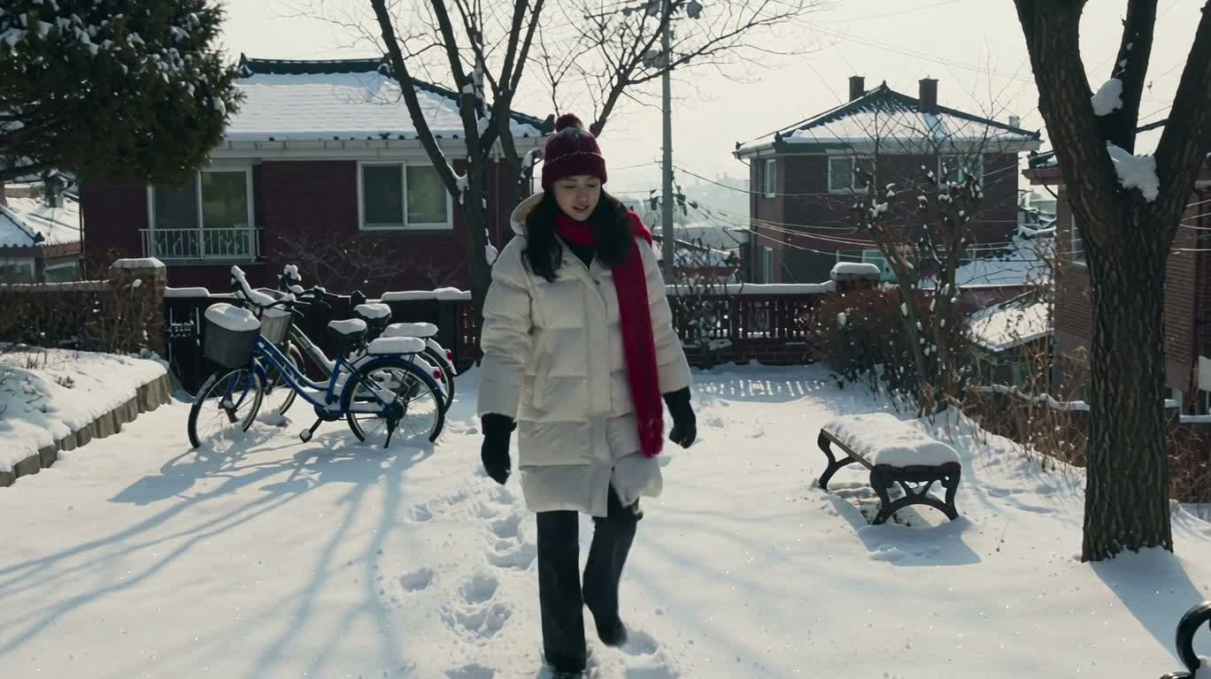 雪日里的雪球恶作剧 — AI video creation