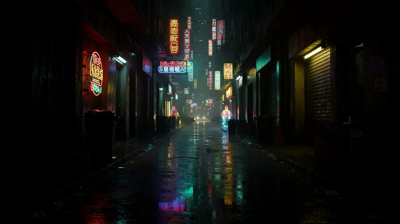 霓虹雨巷侦探