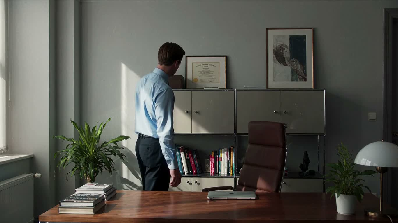 Serene and Orderly Office
