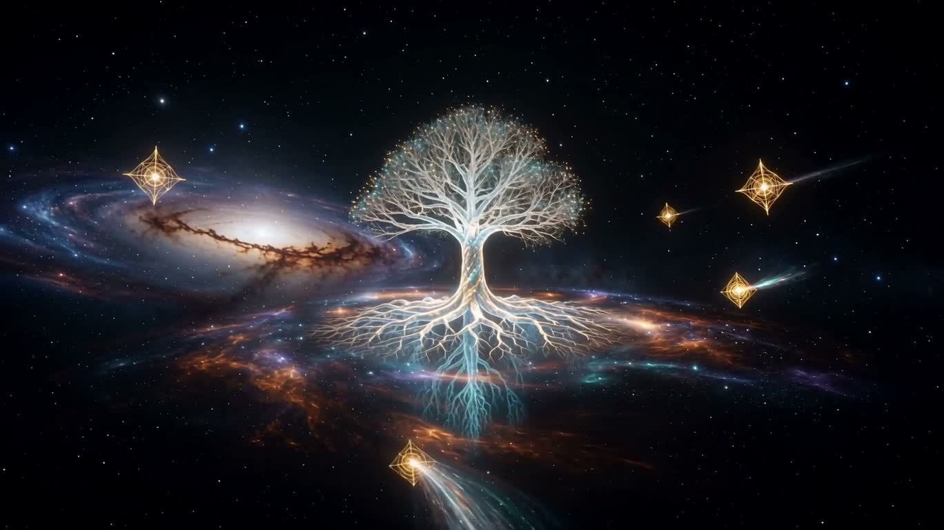 宇宙生命树:能量汇聚
