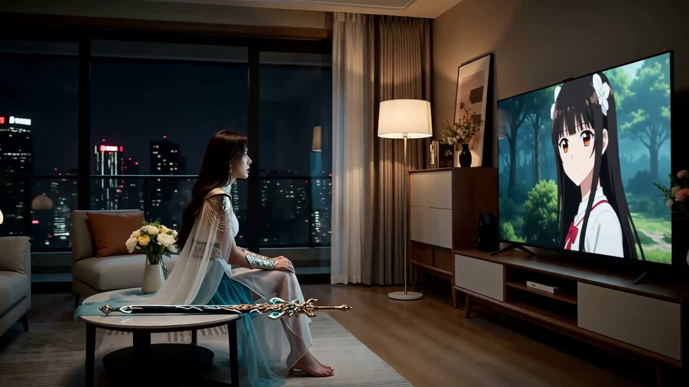 穿越荧幕的异世界召唤 — AI video creation