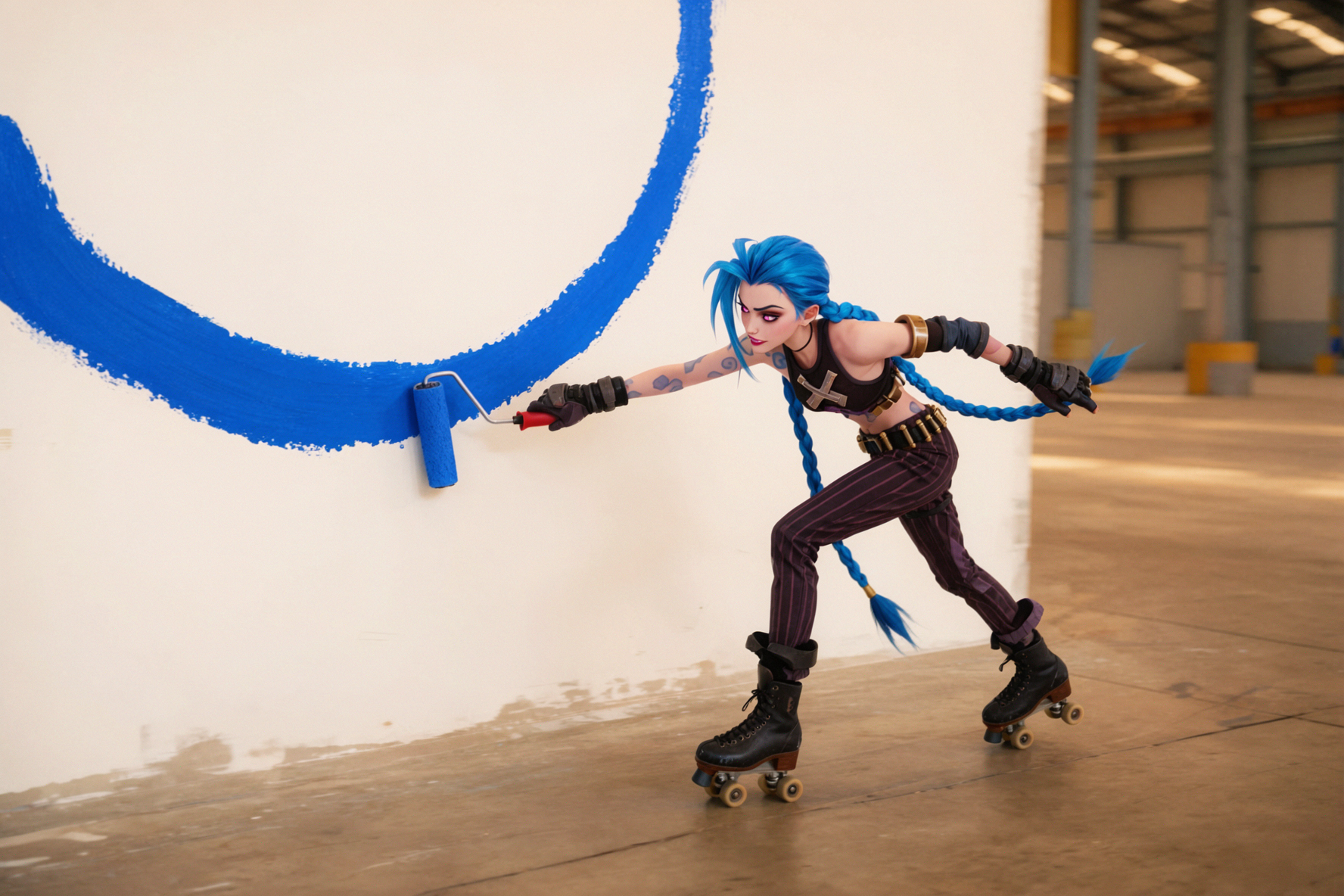 Jinx · Một nét đến cùng — AI image creation