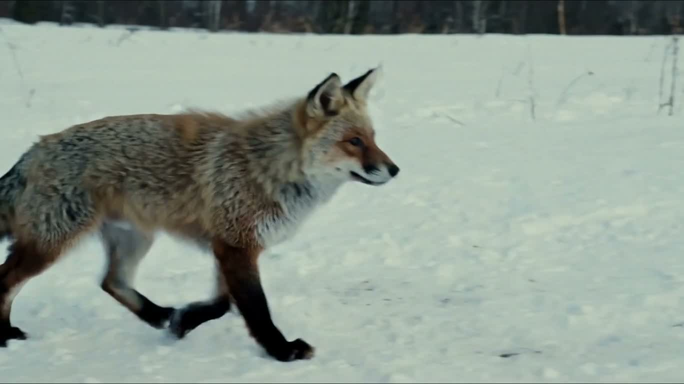 雪原狐犬 — AI video creation