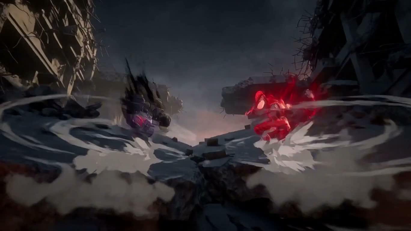 废墟空战:黑红能量终结战 — AI video creation