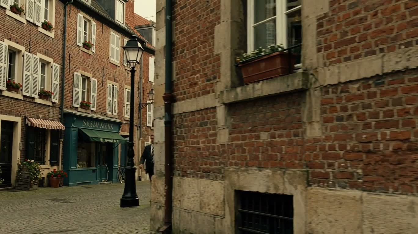 Gentleman Strolling on a European Cobblestone Street — AI video creation