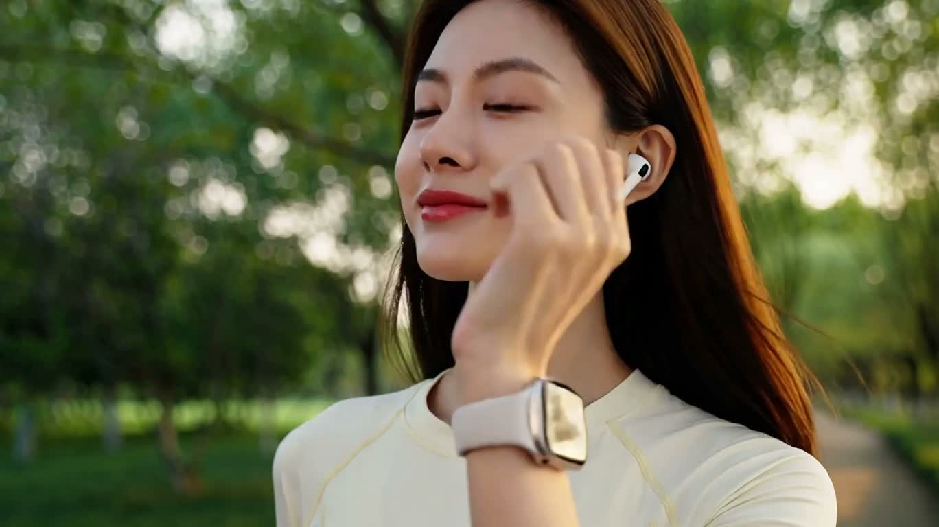 晨光湖畔的活力漫步 — AI video creation