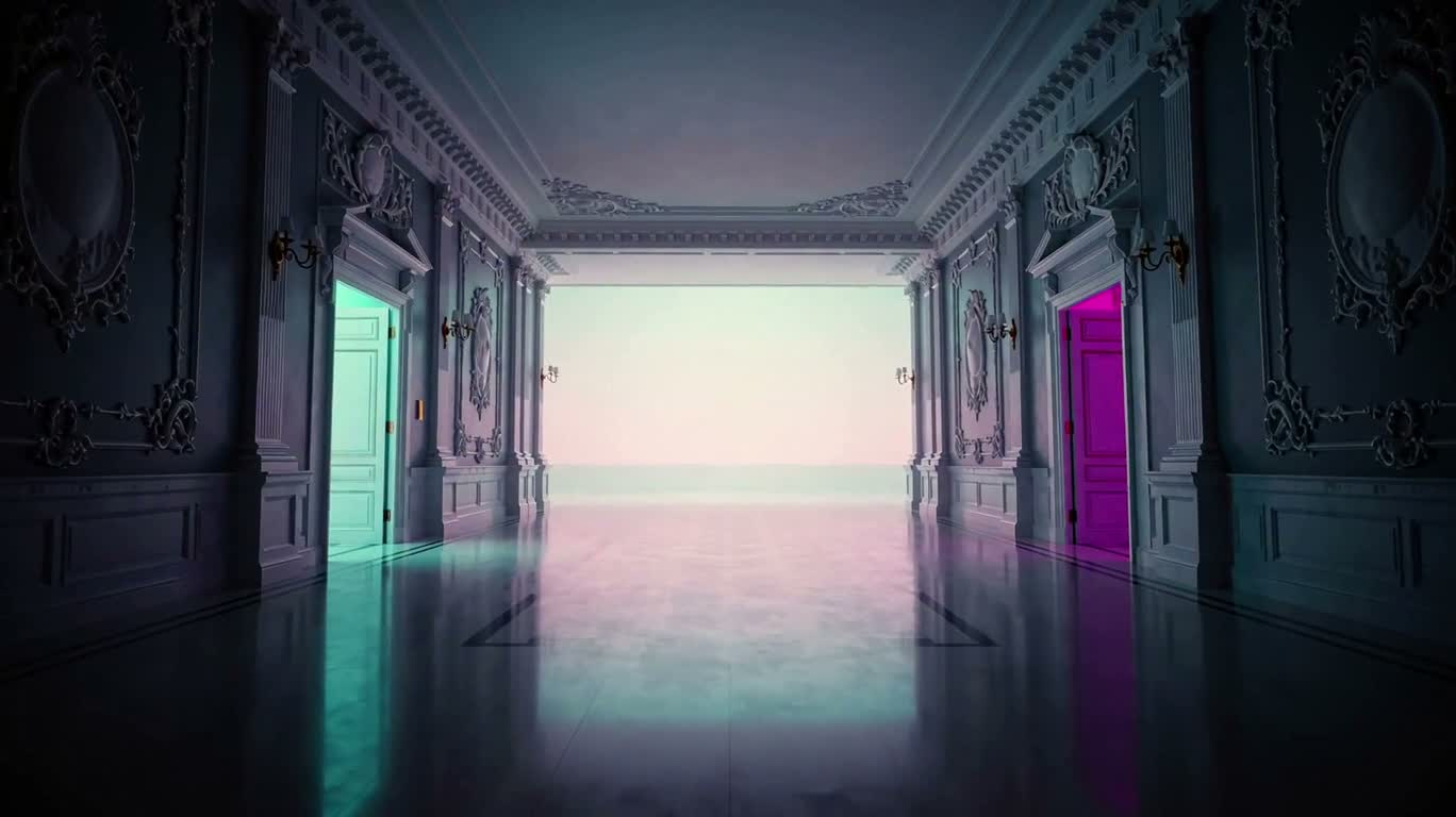 Neon Nostalgia: Glitch Nightmare